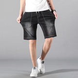 Men Denim Shorts Jeans Shorts Summer Loose
