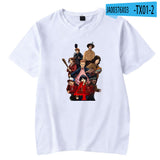 Hellfire Club Shirt Stranger Things Loose round Neck Short Sleeve T-shirt