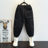 Toddler Boys Pants Boys' Jeans Spring and Autumn Casual Loose