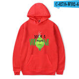 Grinch Hoodie 3D Printed Men's and Women's Casual Loose Hoodie