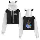 Travis Scott Astroworld Hoodie Autumn and Winter Navel Hooded Color Contrast Sweater