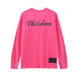 We11 Done Sweatshirts round-Neck Clothing Cartoon Print Anime for Men and Women