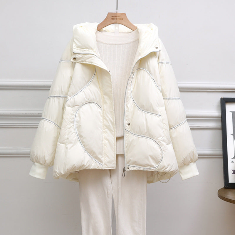 Women Winter Coats Puffer Jacket Down Coat Autumn and Winter New Down Jacket Women Winter Warm Hooded White Duck Down