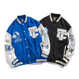 Baby Blue Varsity Jacket Spring Men's Jacket Baseball Jacket