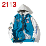 NASA Varsity Jacket Loose Jacket Embroidered Baseball Uniform Spring and Autumn Coat