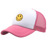 Smiley Face Cap Embroidery Summer Sun Hat