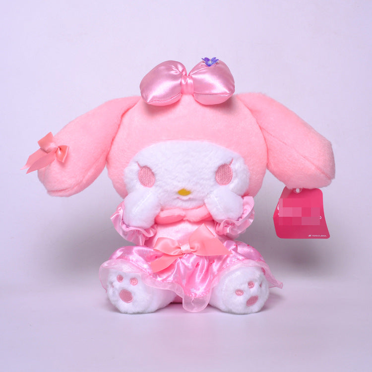 My Melody Plush Cherry Pink Series Clow M Melody Cinnamoroll Babycinnamoroll Plush Toy Doll Kulomi