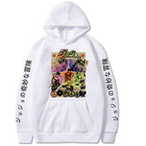 Jojo'S Bizarre Adventure Clothing Printing Plus Velvet Hoodie Coat