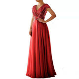 Daisy Buchanan Dress Summer Dress V-neck Sequins Chiffon Dress