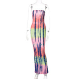 Nina Parker Graffiti Dress Sexy Temperament Skirt