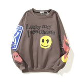 Cpfm Sweatshirt Printed Crew Neck Sweatshirt Men's and Women's round Neck