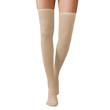 Winter Chunky Cable Thick Knit Thigh High Socks Long Stockings Boot over the Knee Bunching Socks Knitted Socks