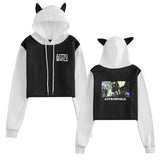 Travis Scott Astroworld Hoodie Autumn and Winter Navel Hooded Color Contrast Sweater