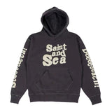 Saint Michael Hoodie Vintage Puff Print Loose Hooded Sweater