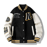 Alaska Varsity Jacket Baseball Uniform Men's Spring Men's and Women's Spring Outfit Jacket Jacket