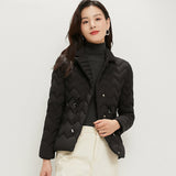 Women Winter Coats Puffer Jacket Down Coat Down Jacket Lightweight Autumn and Winter White Duck Down Stand Collar Coat