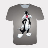 Bugs Bunny Shirt Summer Men'S And Women'S Casual T-Shirt Printed Short Sleeve
