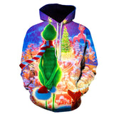 Grinch Hoodie 3D Printed Men's and Women's Hoodie Autumn