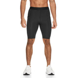 Men Sports Flex Shorts Sports Fitness Slim-Fit Pants