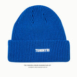Toboggan Hat Woolen Cap Men and Women Fashion Autumn and Winter Beanie Hat