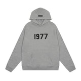 Fear of God Essentials 1977 Hoodie Loose Terry Couple Sweater Autumn