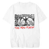 Stranger Things T Shirt Spring and Summer Loose Men's Short-Sleeved T-shirt with round Neck
