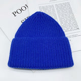Toboggan Hat Female Autumn and Winter Warm Pullover Cap