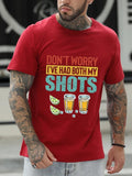 Let'S Go Brandon T Shirt Winter English Letter Printed Round Neck T-Shirt