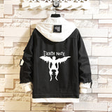 Comic Denim Jacket Spring and Autumn Men's and Women's Tops