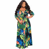 Nina Parker plus Size Dresses Floral Dress Sexy Beach