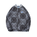 Baby Blue Varsity Jacket Baseball Uniform Autumn Jacket for Men and Women