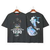 Rrr123 T Shirt Portrait Painted Print T-shirt