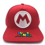 Mario Hat Peaked Baseball Cap Sun-Proof Men's and Women's Outdoor Cute Hat