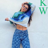 Preppy Aesthetic Sweater Warm and Loose Leisure Pullover Long Sleeve Sweater