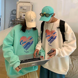Men Sweatshirts Sweater Men's Spring and Autumn Loose Love Coat