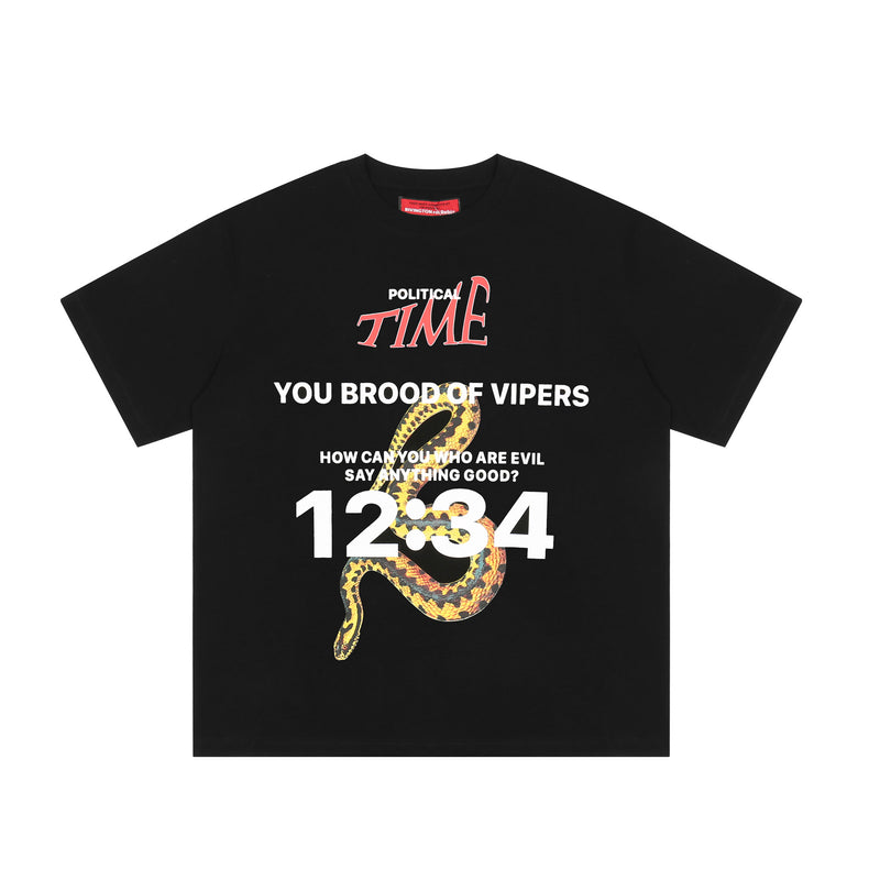 Rrr123 T Shirt Matthew Viper Print Hip Hop T-shirt