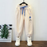 Toddler Boys Pants Boy Spring and Autumn Leisure Track Sweatpants