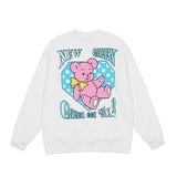 Mens Fall Outfits Men's and Women's Same Couple's Long-Sleeved T-shirt Inner Loose round Neck Sweater
