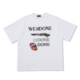 We11 Done T Shirts Classic Letter Print Casual Cotton Men and Women Same Style