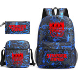 Stranger Things Hellfire Club Backpack Stranger Things Backpack Three-Piece Set