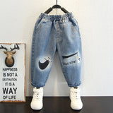 Toddler Boys Pants Children Boys' Spring and Autumn Jeans