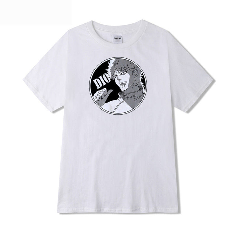 JoJo's Bizarre Adventure Dressing Summer Short Sleeve T-shirt