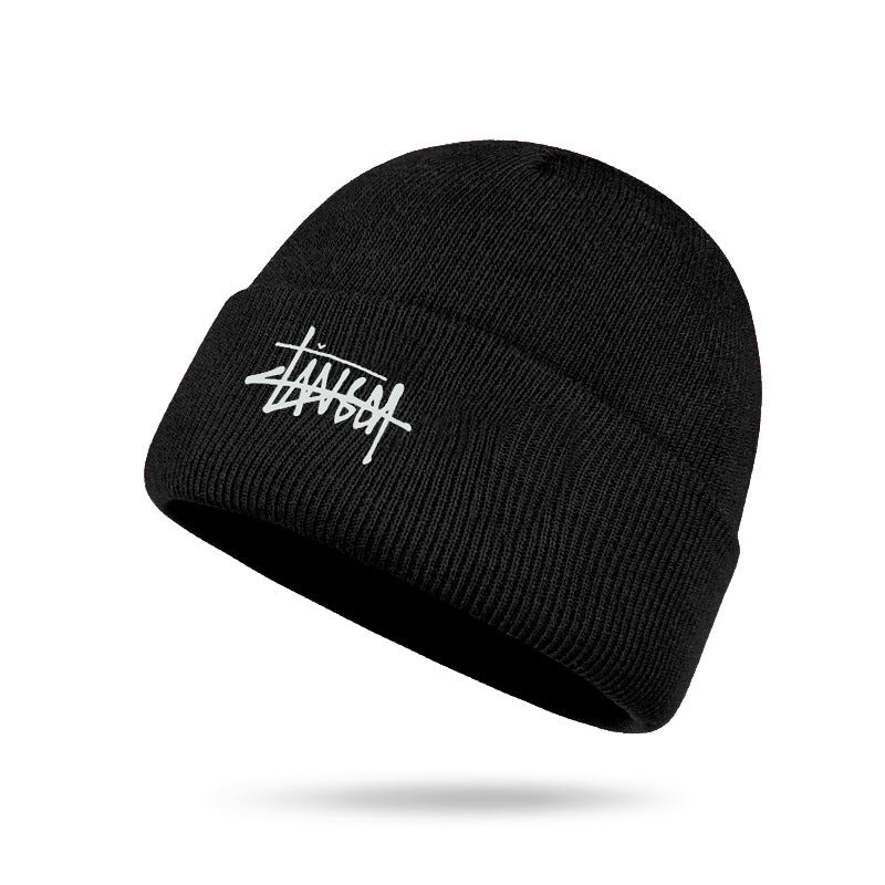Stussy Cap Men's Warm Knitted Cotton Hat Women