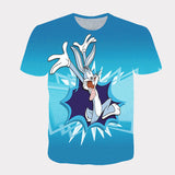 Bugs Bunny Shirt Spring And Summer New Men'S Short Sleeve Printing