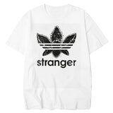Stranger Things T Shirt Stranger Summer Cartoon Print Loose T-shirt Men and Women