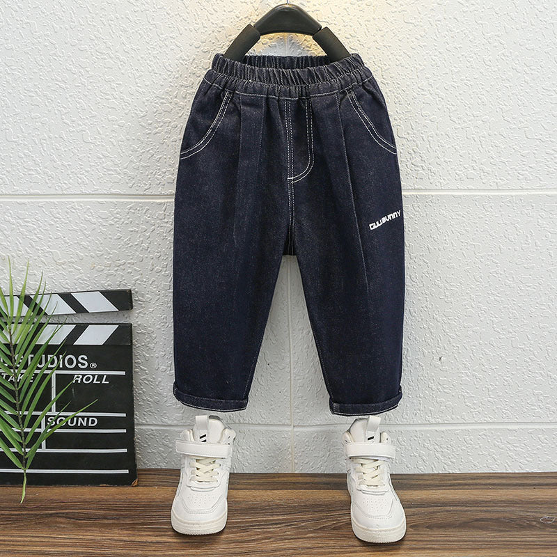 Toddler Boys Pants Children's Jeans Boys Autumn Leisure Loose