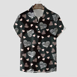 Men Beach T Shirts Men's Short Sleeve Shirt