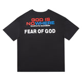 Marilyn Manson T Shirt Pines Vintage Loose Men's and Women's T-shirt