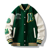 Alaska Varsity Jacket Baseball Uniform Men's Spring Men's and Women's Spring Outfit Jacket Jacket