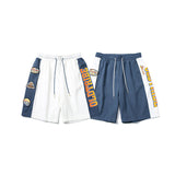 Men Shorts Summer Printed Straight-Leg Pants Shorts Men